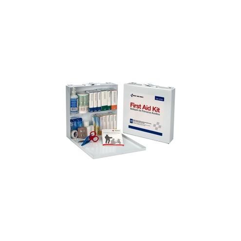 First Aid Only 196-piece Worksite First Aid Kit - 196 x Piece(s) For 50 x Individual(s) - 10.8" Height x 11" Width x 2.3" Depth - Plastic Case - 1 Each