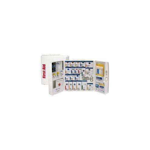 First Aid Only A Plus 202-piece SC First Aid Cabinet - 202 x Piece(s) For 50 x Individual(s) - 14.3" Height x 13.3" Width x 4" Depth - Plastic Case - 1 Each