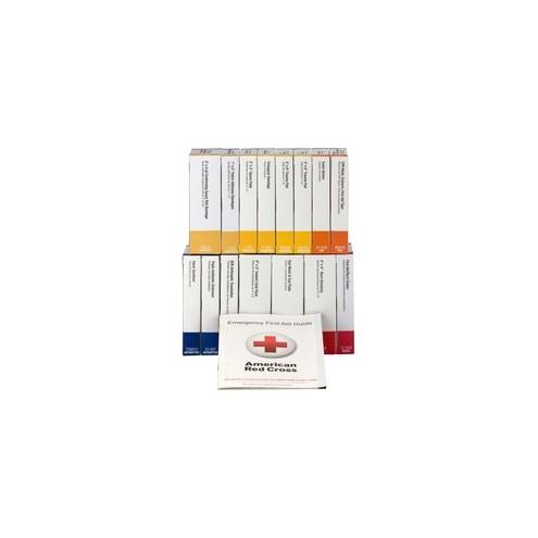 First Aid Only 25-Person Unitized First Aid Refill - ANSI Compliant - 84 x Piece(s) For 25 x Individual(s) - 2.3" Height x 8.3" Width x 5.2" Length - Plastic Case - 1 Each