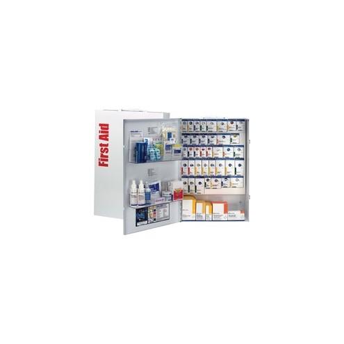 First Aid Only XXL SmartCompliance General Business First Aid Cabinet without Medications - 17" x 5.8" x 26" - White - Metal