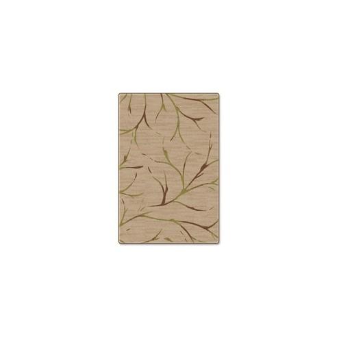 Flagship Carpets Natural/Sage Moreland Design Rug - 12 ft Length x 99.60" Width - Natural Sage - Nylon