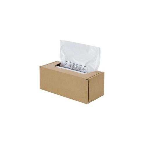 Fellowes Waste Bags for AutoMax&trade; 500CL, 500C, 300CL and 300C Shredders - 20 gal - 31.8" Height x 37.4" Width x 23.5" Depth - 50/Box - Plastic - Opaque