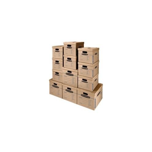 SmoothMove&trade; Classic Kit, Sml/Med Boxes, 12pk - Kraft - Recycled - 12 / Carton