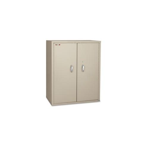 FireKing Storage Cabinet - 2 x Shelf(ves) - Fire Resistant - Platinum