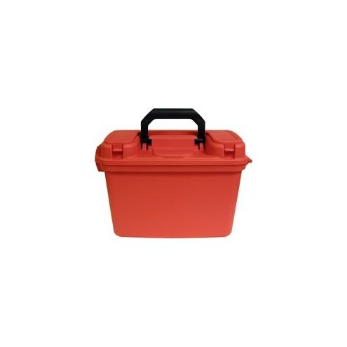 Flambeau Inc First Aid Storage Transport Case - External Dimensions: 15.3" Width x 7.6" Depth x 10.1" Height - Latching Closure - Heavy Duty - Stackable - Orange - For First Aid - 1 Each