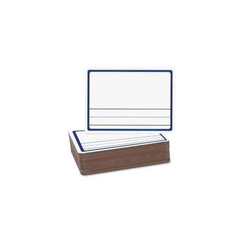 Flipside Story Dry Erase Board - 9" (0.8 ft) Width x 12" (1 ft) Height - White Surface - Rectangle - 24 / Pack