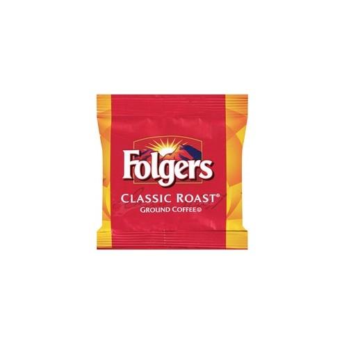 Folgers Classic Roast Coffee - Regular - Medium - 0.9 oz - 36 / Carton