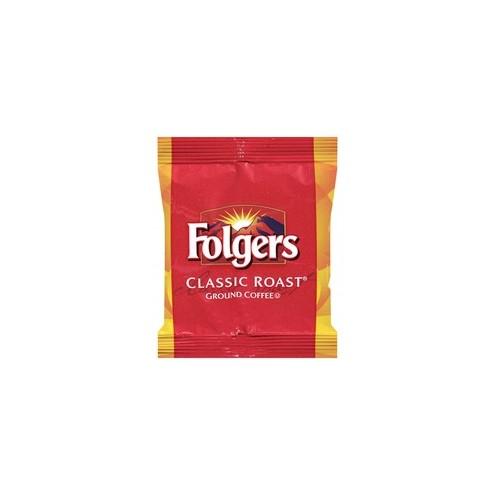 Folgers Regular Classic Roast - Regular - Medium - 1.5 oz Per Bag - 42 / Carton