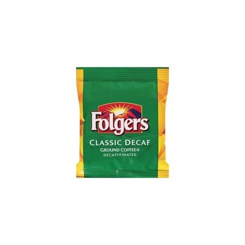 Folgers Decaffeinated Classic Roast Coffee - Decaffeinated - 1.5 oz - 42 / Carton