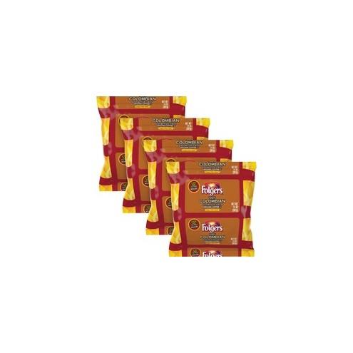 Folgers&reg; Colombian Ground Coffee Filter Packs Ground - Regular - Colombian - Bold - 1.4 oz - 40 / Carton