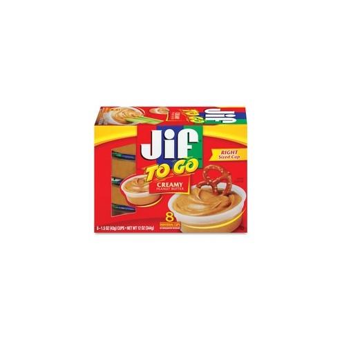 Jif Creamy Peanut Butter Cups - 1.50 oz - 8 / Pack