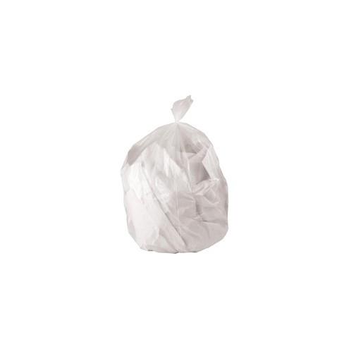 Genuine Joe High-Density Clear Bags - 33 gal - 33" Width x 40" Length x 0.63 mil (16 Micron) Thickness - Clear - Resin - 250/Carton - Waste Disposal