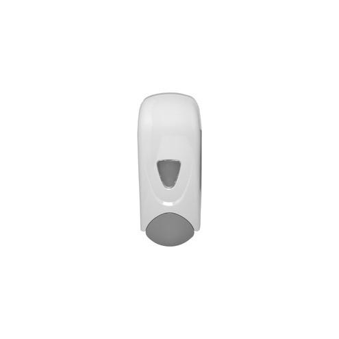 Genuine Joe Foam-Eeze Foam Soap Dispenser - Manual - 1.06 quart Capacity - Gray, White - 1 / Each