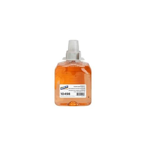 Genuine Joe Solutions Antibacterial Foam Soap Refill - Orange Blossom Scent - 42.3 fl oz (1250 mL) - Bacteria Remover - Hand - Orange - 1 Each