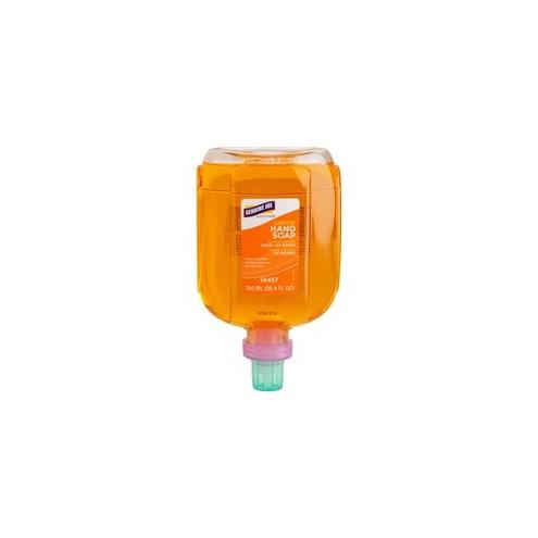 Genuine Joe Citrus Scented Liquid Handwash - Citrus Scent - 25.4 fl oz (750 mL) - Bacteria Remover, Kill Germs - Hand, Gloves - Orange - Triclosan-free, Paraben-free, Phthalate-free - 4 / Carton