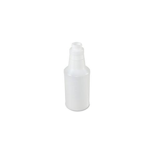 Genuine Joe 24 oz. Plastic Bottle with Graduations - Suitable For Cleaning - 24 / Carton