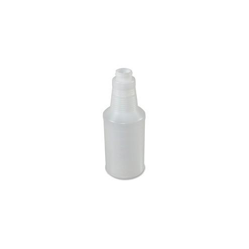 Genuine Joe 16 oz. Plastic Bottle with Graduations - Suitable For Cleaning - 24 / Carton