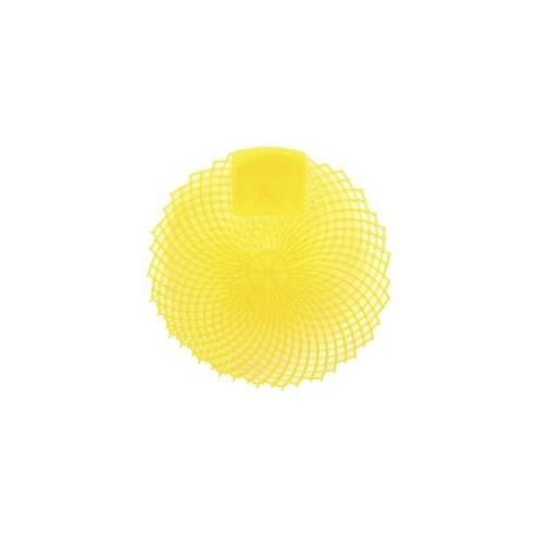 Genuine Joe Eclipse Scented Urinal Screen - Citrus Grove - Anti-splash, Flexible, Deodorizer, Sturdy - 36 / Carton - Orange