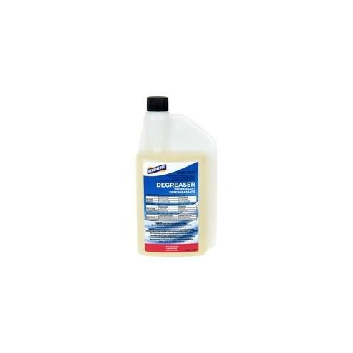 Genuine Joe Degreaser - Concentrate - 32 fl oz (1 quart) - 1 Each - Amber