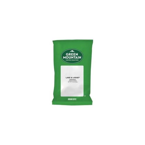 Green Mountain Coffee Roasters Lake & Lodge Coffee - Regular - Dark/Bold - 2.2 oz - 50 / Carton