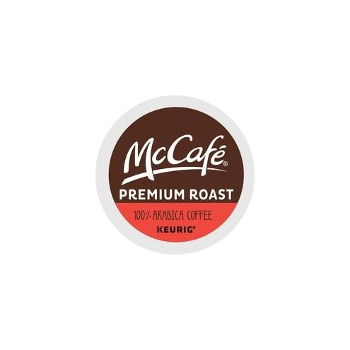 McCaf&eacute; Premium Roast K-Cup - Compatible with K-Cup Brewer - Caffeinated - Premium, Arabica, Rich Aroma - Medium - 24 / Box - TAA Compliant