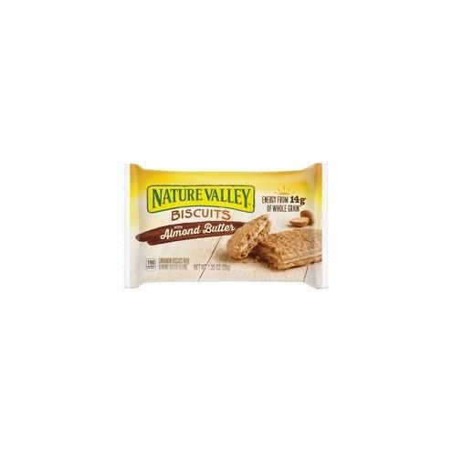 NATURE VALLEY Flavored Biscuits - Almond Butter, Cinnamon - Box - 1.35 oz - 16 / Box