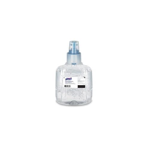 PURELL&reg; LTX12 Advanced Sanitizer Gel Refill - 40.6 fl oz (1200 mL) - Hands-free Dispenser - Kill Germs - Skin, Hand - Clear - Fragrance-free, Dye-free - 1 Each