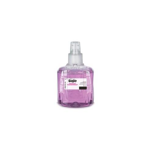 Gojo&reg; LTX-12 Dispenser Plum Antibacterial Hand Soap - Plum Scent - 40.6 fl oz (1200 mL) - Pump Bottle Dispenser - Kill Germs - Purple - Bio-based, Durable - 2 / Carton