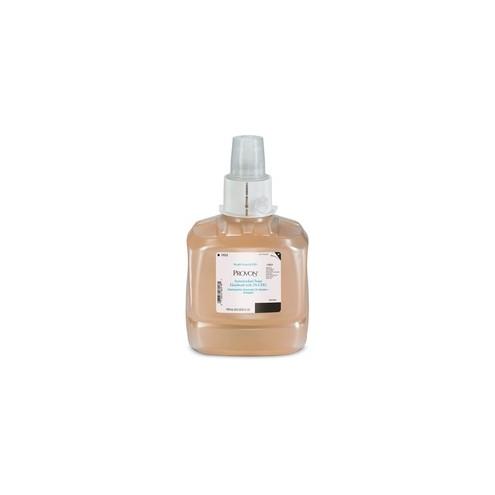 Provon LTX-12 Antimicrobial Foam Handwash - 40.6 fl oz (1200 mL) - Pump Bottle Dispenser - Kill Germs - Hand - Beige - Fragrance-free, Dye-free - 2 / Carton