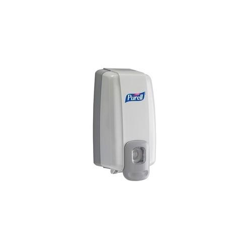 PURELL NXT Hand Sanitizer Dispenser - Manual - 3.38 fl oz Capacity - Dove Gray - 1Each