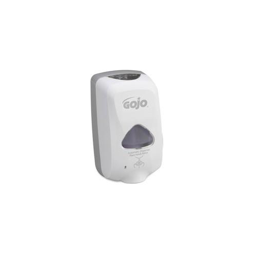 Gojo&reg; TFX Touch-free Foam Soap Dispenser - Automatic - 1.27 quart Capacity - Support 3 x C Battery - White - 1Each