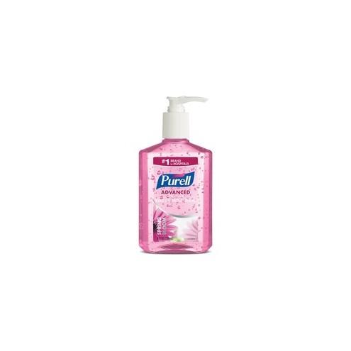 PURELL&reg; Scented Instant Hand Sanitizer - Spring Bloom Scent - 8 fl oz (236.6 mL) - Pump Bottle Dispenser - Kill Germs - Hand - Residue-free - 12 / Carton