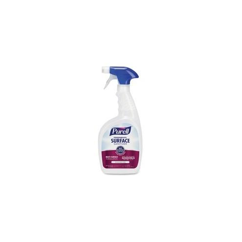 PURELL&reg; Foodservice Surface Sanitizer Spray - Spray - 32 fl oz (1 quart) - Bottle - 1 Each - Clear