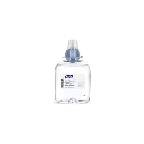 PURELL&reg; FMX-12 Advanced Hand Sanitizer Foam - 40.6 fl oz (1200 mL) - Kill Germs - Hand - Clear - 4 / Carton