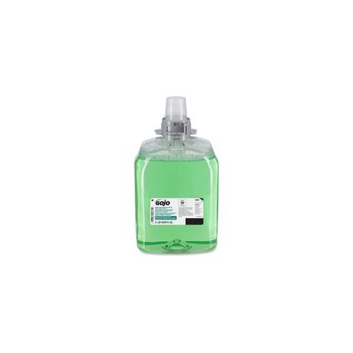 Gojo&reg; Melon Foam Hair/Body Wash Refill - Cucumber Melon Scent - 67.6 fl oz (2 L) - Hair, Hand, Body - Clear, Green - 2 / Carton