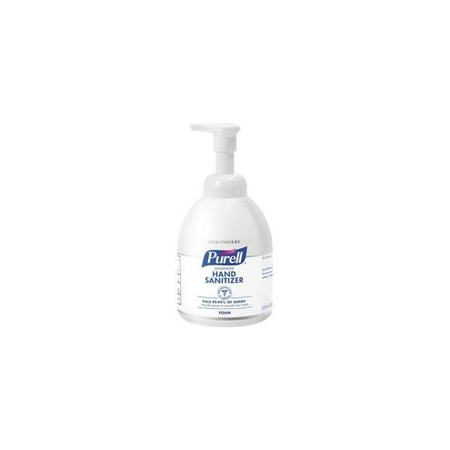 PURELL&reg; Advanced Instant Hand Sanitizer Foam - 18.1 fl oz (535 mL) - Pump Bottle Dispenser - Kill Germs - Hand, Skin - Clear - Chemical-free, Non-aerosol - 4 / Carton