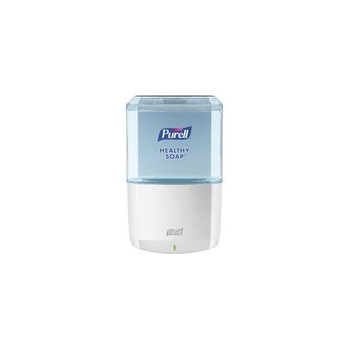 PURELL&reg; ES6 Touch-free Hand Soap Dispenser - Automatic - 1.27 quart Capacity - Support 4 x C Battery - Locking Mechanism, Durable, Wall Mountable, Touch-free - White - 1 / Each