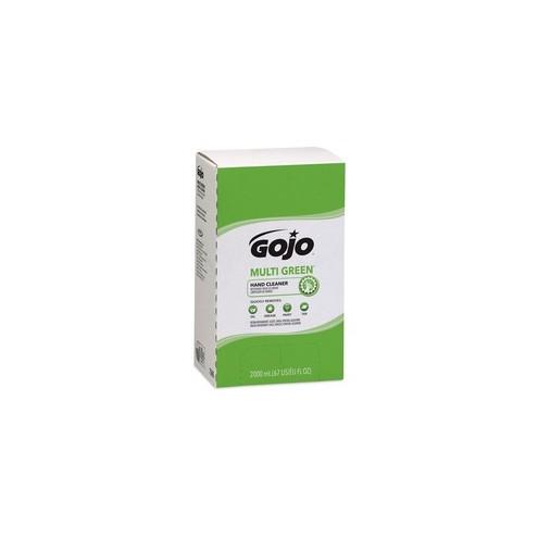 Gojo&reg; Multi Green Hand Cleaner - Citrus Scent - 67.6 fl oz (2 L) - Soil Remover, Dirt Remover, Kill Germs - Hand - Green - 1 / Each