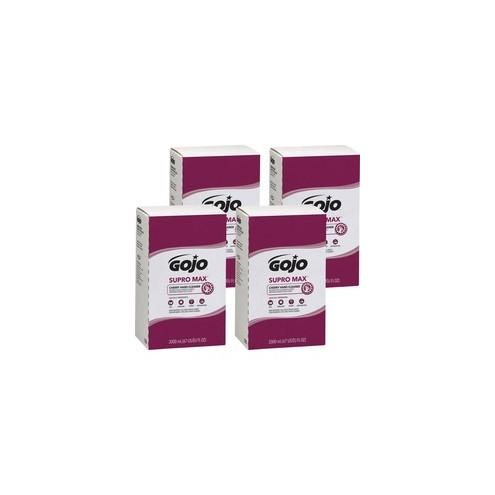 Gojo&reg; PRO TDX Supro Max Cherry Hand Cleaner - Cherry Scent - 67.6 fl oz (2 L) - Adhesive Remover, Soil Remover - Hand - Tan - 4 / Carton