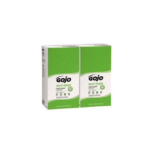 Gojo&reg; Pro TDX 5000 Refill Multi Green Hand Cleaner - Citrus Scent - 1.3 gal (5 L) - Soil Remover, Dirt Remover - Hand - Green - Non-abrasive - 2 / Carton