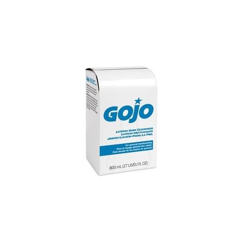 Gojo Lotion Skin Cleanser Dispenser Refill - 27.1 fl oz (800 mL) - Skin - Pink - 1 / Each