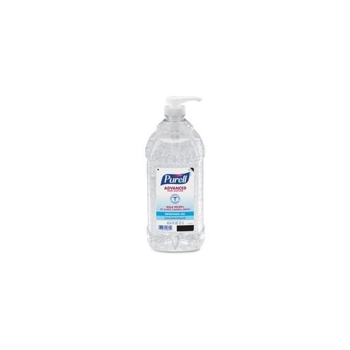 PURELL&reg; Economy Size Pump Hand Sanitizer - 67.6 fl oz (2 L) - Pump Bottle Dispenser - Hand - Clear - 1 Each