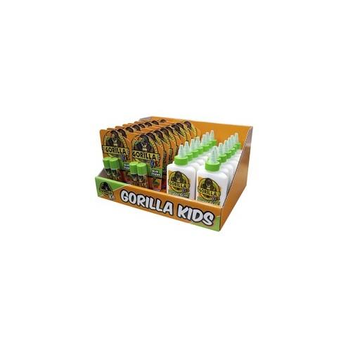 Gorilla Kids Glue Sticks/School Glue Pack - 30 / Carton - White