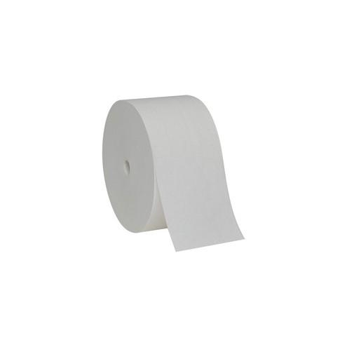 Pacific Blue Coreless Toilet Paper - 2 Ply - 3.25" x 4.05" - White - Coreless Roll, Bio-based - For Office Building, Public Facilities, School - 24 / Carton