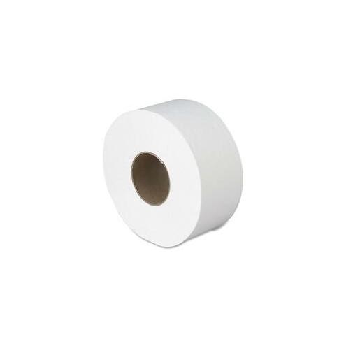 Georgia-Pacific Acclaim Jumbo Jr. 2ply Bath Tissue - 2 Ply1000 ft - 9" Roll Diameter - White - For Washroom, Office Building, School, Food Service, Healthcare - 8 / Carton