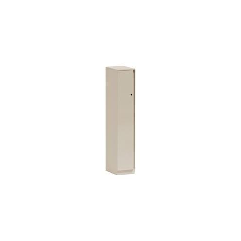 Great Openings Single Locker - for Jacket, Shoes - Overall Size 65.9" x 12" - Beige - Metal