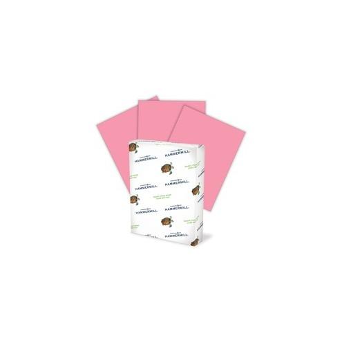 Hammermill Paper for Copy Colored Paper - 30% Recycled - Letter - 8 1/2" x 11" - 20 lb Basis Weight - Smooth - 5000 / Carton - Light Cherry