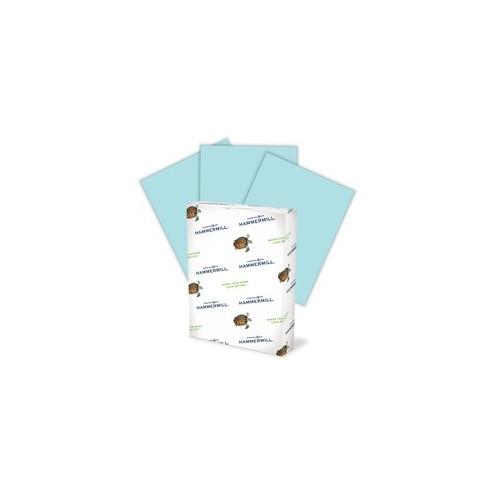 Hammermill Paper for Copy Colored Paper - 30% Recycled - Letter - 8 1/2" x 11" - 20 lb Basis Weight - Smooth - 5000 / Carton - Blue