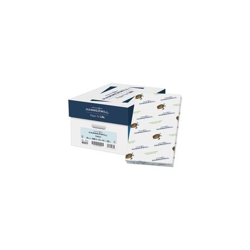 Hammermill Paper for Copy Copy & Multipurpose Paper - 30% Fiber Recycled Content - Legal - 8 1/2" x 14" - 20 lb Basis Weight - 5000 / Carton - Blue