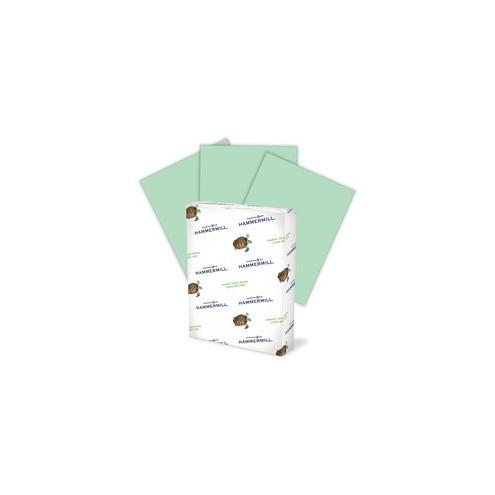 Hammermill Paper for Copy Colored Paper - 30% Recycled - Letter - 8 1/2" x 11" - 20 lb Basis Weight - Smooth - 5000 / Carton - Green